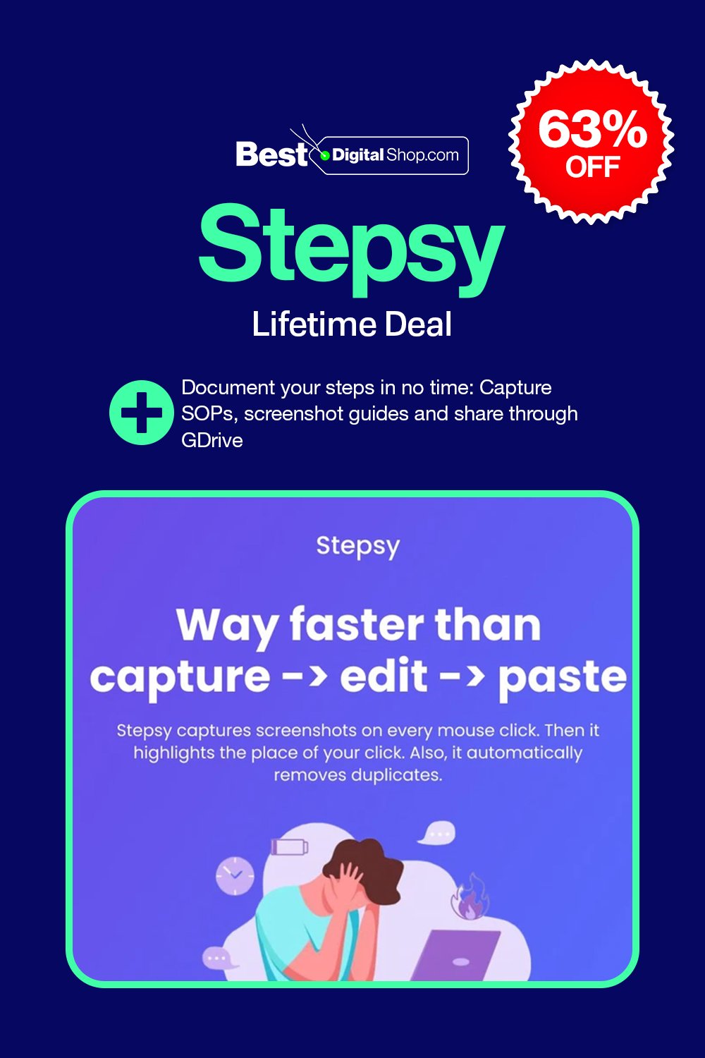 Stepsy Poster Design